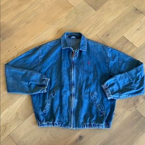 Vintage POLO jean jacket-size L